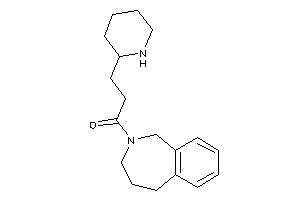 3-(2-piperidyl)-1-(1,3,4,5-tetrahydro-2-benzazepin-2-yl)propan-1-one