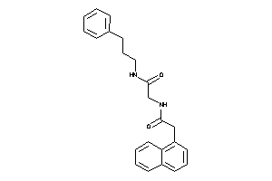 2-[[2-(1-naphthyl)acetyl]amino]-N-(3-phenylpropyl)acetamide