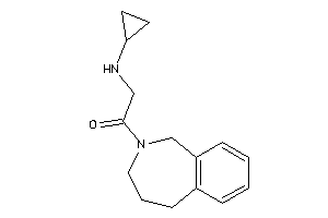 2-(cyclopropylamino)-1-(1,3,4,5-tetrahydro-2-benzazepin-2-yl)ethanone