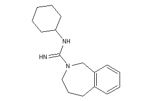 N-cyclohexyl-1,3,4,5-tetrahydro-2-benzazepine-2-carboxamidine