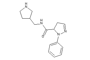 2-phenyl-N-(pyrrolidin-3-ylmethyl)-2-pyrazoline-3-carboxamide