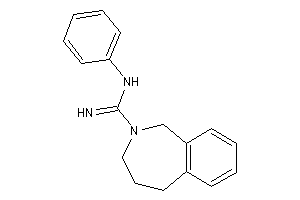 N-phenyl-1,3,4,5-tetrahydro-2-benzazepine-2-carboxamidine