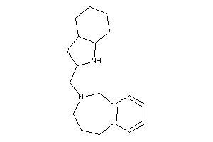 2-(2,3,3a,4,5,6,7,7a-octahydro-1H-indol-2-ylmethyl)-1,3,4,5-tetrahydro-2-benzazepine