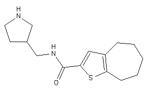 N-(pyrrolidin-3-ylmethyl)-5,6,7,8-tetrahydro-4H-cyclohepta[b]thiophene-2-carboxamide