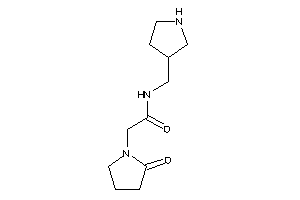 2-(2-ketopyrrolidino)-N-(pyrrolidin-3-ylmethyl)acetamide