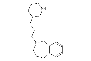 2-[3-(3-piperidyl)propyl]-1,3,4,5-tetrahydro-2-benzazepine