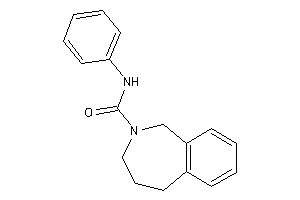 N-phenyl-1,3,4,5-tetrahydro-2-benzazepine-2-carboxamide