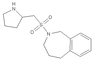 2-(pyrrolidin-2-ylmethylsulfonyl)-1,3,4,5-tetrahydro-2-benzazepine