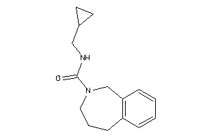 N-(cyclopropylmethyl)-1,3,4,5-tetrahydro-2-benzazepine-2-carboxamide