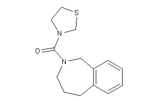 1,3,4,5-tetrahydro-2-benzazepin-2-yl(thiazolidin-3-yl)methanone