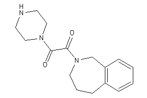 1-piperazino-2-(1,3,4,5-tetrahydro-2-benzazepin-2-yl)ethane-1,2-dione