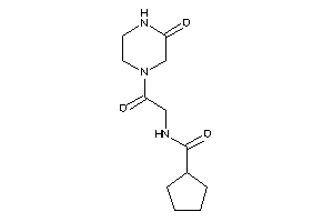 N-[2-keto-2-(3-ketopiperazino)ethyl]cyclopentanecarboxamide