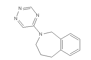 Image of 2-(1,2,4-triazin-5-yl)-1,3,4,5-tetrahydro-2-benzazepine