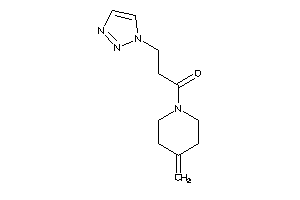 1-(4-methylenepiperidino)-3-(triazol-1-yl)propan-1-one