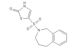 5-(1,3,4,5-tetrahydro-2-benzazepin-2-ylsulfonyl)-4-thiazolin-2-one