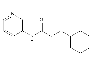 3-cyclohexyl-N-(3-pyridyl)propionamide