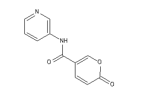 Image of 6-keto-N-(3-pyridyl)pyran-3-carboxamide