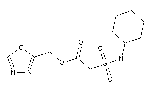 2-(cyclohexylsulfamoyl)acetic Acid 1,3,4-oxadiazol-2-ylmethyl Ester