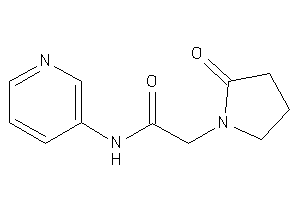 2-(2-ketopyrrolidino)-N-(3-pyridyl)acetamide