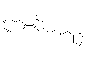 4-(1H-benzimidazol-2-yl)-1-[2-(tetrahydrofuran-3-ylmethoxy)ethyl]-2-pyrrolin-3-one