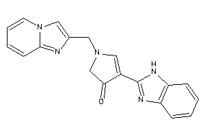 4-(1H-benzimidazol-2-yl)-1-(imidazo[1,2-a]pyridin-2-ylmethyl)-2-pyrrolin-3-one