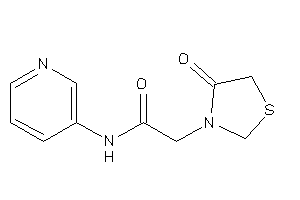 2-(4-ketothiazolidin-3-yl)-N-(3-pyridyl)acetamide