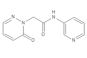 2-(6-ketopyridazin-1-yl)-N-(3-pyridyl)acetamide