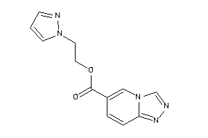 [1,2,4]triazolo[4,3-a]pyridine-6-carboxylic Acid 2-pyrazol-1-ylethyl Ester