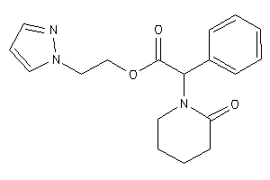 2-(2-ketopiperidino)-2-phenyl-acetic Acid 2-pyrazol-1-ylethyl Ester