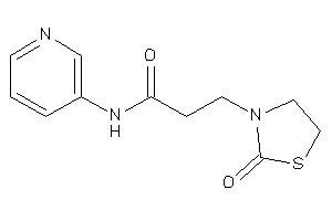 3-(2-ketothiazolidin-3-yl)-N-(3-pyridyl)propionamide