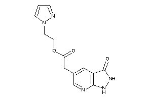 2-(3-keto-1,2-dihydropyrazolo[3,4-b]pyridin-5-yl)acetic Acid 2-pyrazol-1-ylethyl Ester