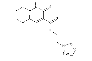 2-keto-5,6,7,8-tetrahydro-1H-quinoline-3-carboxylic Acid 2-pyrazol-1-ylethyl Ester