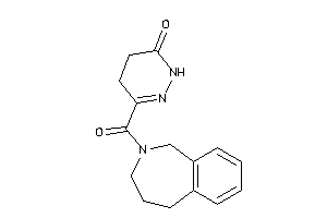 3-(1,3,4,5-tetrahydro-2-benzazepine-2-carbonyl)-4,5-dihydro-1H-pyridazin-6-one