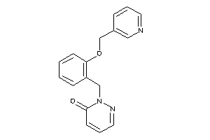 2-[2-(3-pyridylmethoxy)benzyl]pyridazin-3-one