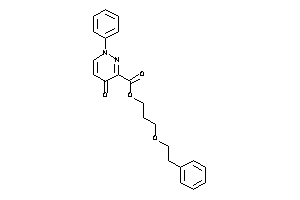 4-keto-1-phenyl-pyridazine-3-carboxylic Acid 3-phenethyloxypropyl Ester