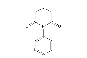 Image of 4-(3-pyridyl)morpholine-3,5-quinone