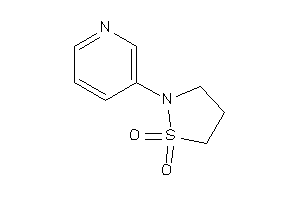 Image of 2-(3-pyridyl)-1,2-thiazolidine 1,1-dioxide