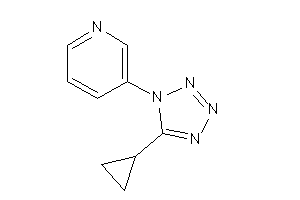 3-(5-cyclopropyltetrazol-1-yl)pyridine