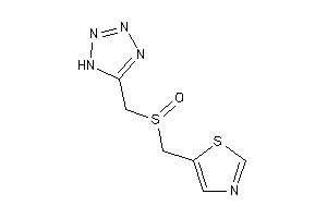 5-(1H-tetrazol-5-ylmethylsulfinylmethyl)thiazole