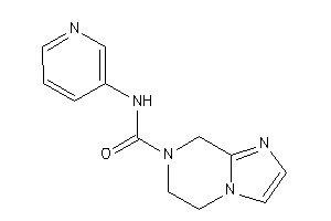 N-(3-pyridyl)-6,8-dihydro-5H-imidazo[1,2-a]pyrazine-7-carboxamide