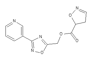 2-isoxazoline-5-carboxylic Acid [3-(3-pyridyl)-1,2,4-oxadiazol-5-yl]methyl Ester