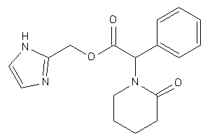 2-(2-ketopiperidino)-2-phenyl-acetic Acid 1H-imidazol-2-ylmethyl Ester