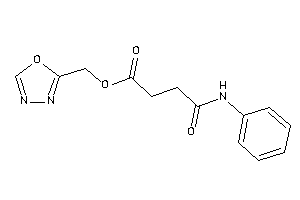 4-anilino-4-keto-butyric Acid 1,3,4-oxadiazol-2-ylmethyl Ester