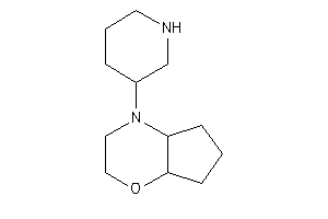 4-(3-piperidyl)-3,4a,5,6,7,7a-hexahydro-2H-cyclopenta[b][1,4]oxazine