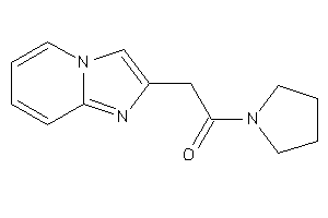 2-imidazo[1,2-a]pyridin-2-yl-1-pyrrolidino-ethanone