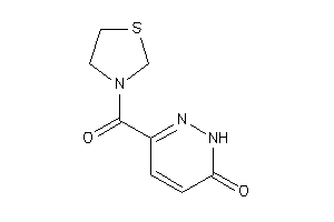 3-(thiazolidine-3-carbonyl)-1H-pyridazin-6-one
