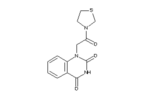 1-(2-keto-2-thiazolidin-3-yl-ethyl)quinazoline-2,4-quinone