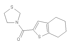 Image of 4,5,6,7-tetrahydrobenzothiophen-2-yl(thiazolidin-3-yl)methanone