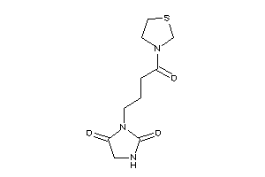 3-(4-keto-4-thiazolidin-3-yl-butyl)hydantoin