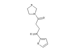 1-thiazolidin-3-yl-4-(2-thienyl)butane-1,4-dione